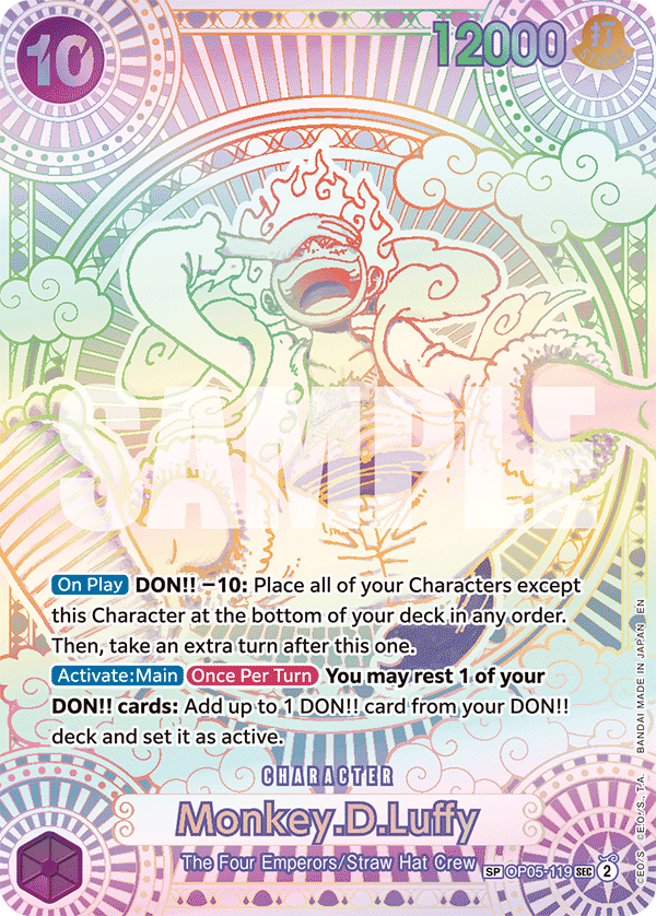 Monkey.D.Luffy A Fist Of Divine Speed - OP-11 One Piece Card Monkey.D.Luffy A Fist Of Divine Speed - OP-11 One Piece Card