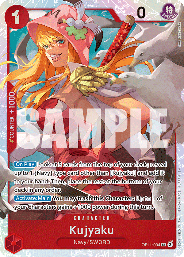 Kujyaku A Fist Of Divine Speed - OP-11 One Piece Card Kujyaku A Fist Of Divine Speed - OP-11 One Piece Card