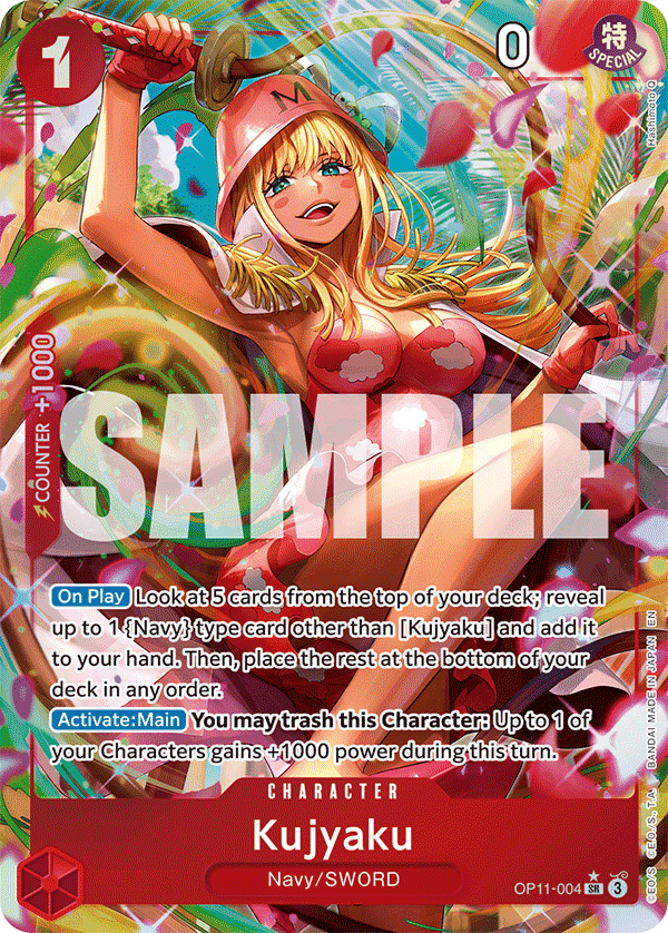 Kujyaku A Fist Of Divine Speed - OP-11 One Piece Card Kujyaku A Fist Of Divine Speed - OP-11 One Piece Card