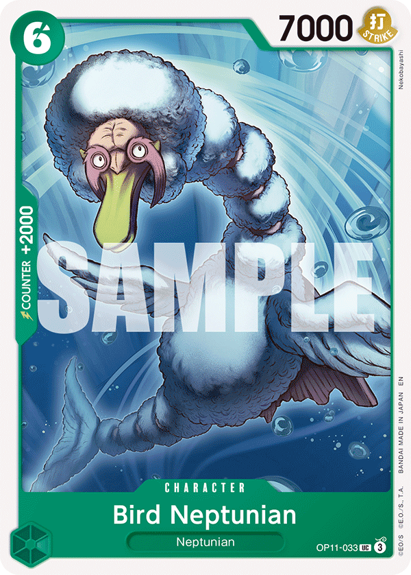 Bird Neptunian A Fist Of Divine Speed - OP-11 One Piece Card Bird Neptunian A Fist Of Divine Speed - OP-11 One Piece Card