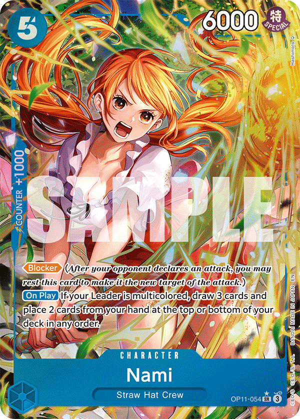 Nami A Fist Of Divine Speed - OP-11 One Piece Card Nami A Fist Of Divine Speed - OP-11 One Piece Card