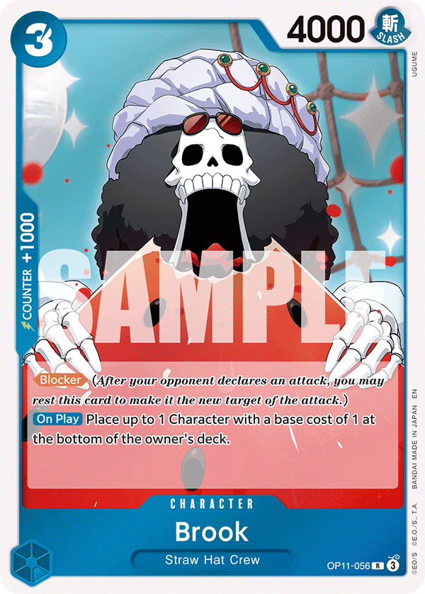 Brook A Fist Of Divine Speed - OP-11 One Piece Card Brook A Fist Of Divine Speed - OP-11 One Piece Card