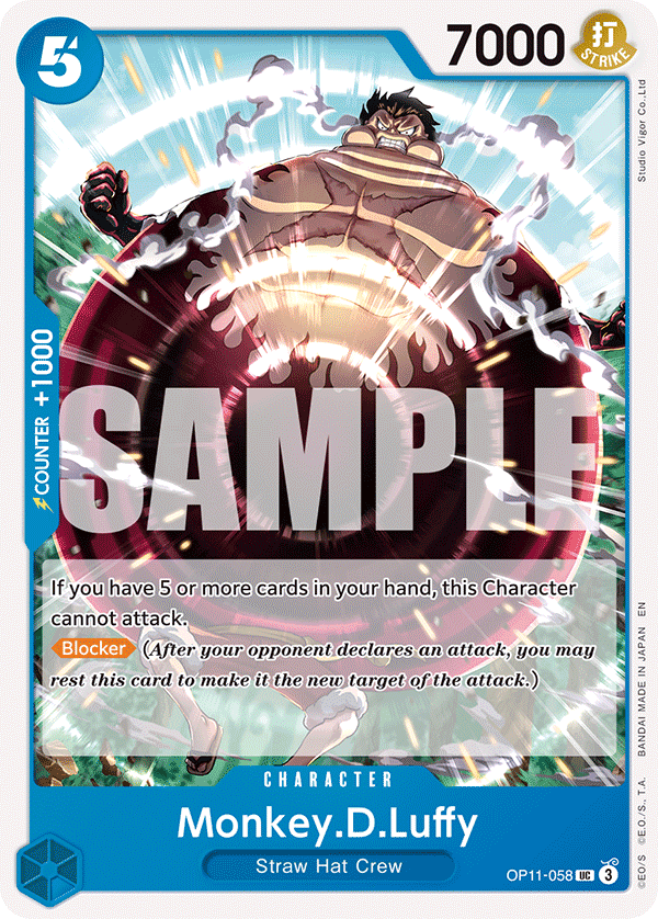 Monkey.D.Luffy A Fist Of Divine Speed - OP-11 One Piece Card Monkey.D.Luffy A Fist Of Divine Speed - OP-11 One Piece Card
