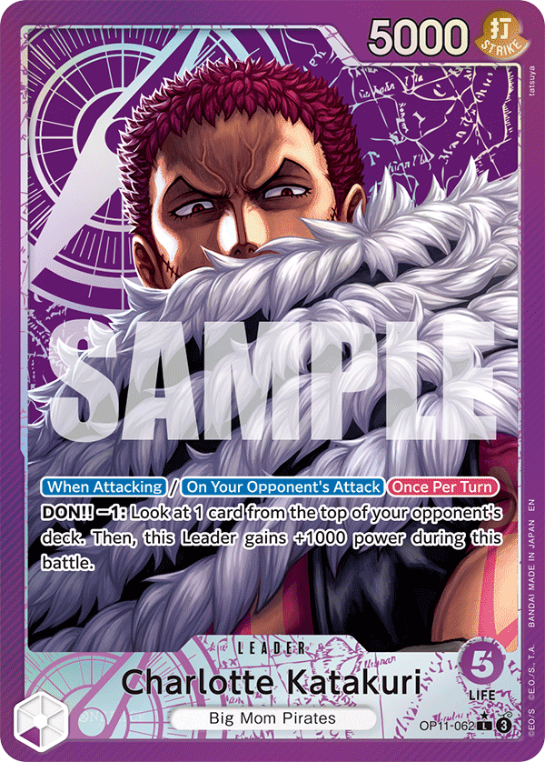 Charlotte Katakuri A Fist Of Divine Speed - OP-11 One Piece Card Charlotte Katakuri A Fist Of Divine Speed - OP-11 One Piece Card