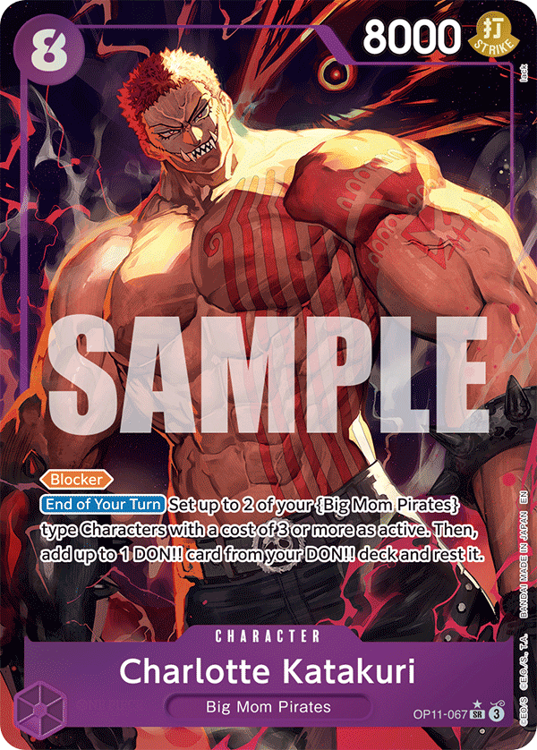 Charlotte Katakuri A Fist Of Divine Speed - OP-11 One Piece Card Charlotte Katakuri A Fist Of Divine Speed - OP-11 One Piece Card