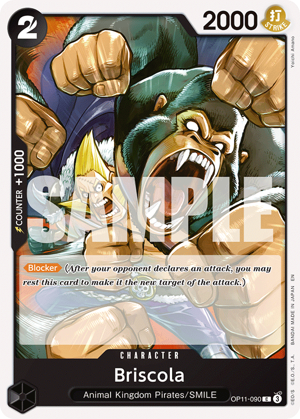 Briscola A Fist Of Divine Speed - OP-11 One Piece Card Briscola A Fist Of Divine Speed - OP-11 One Piece Card