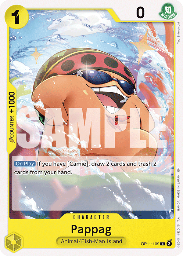 Pappag A Fist Of Divine Speed - OP-11 One Piece Card Pappag A Fist Of Divine Speed - OP-11 One Piece Card