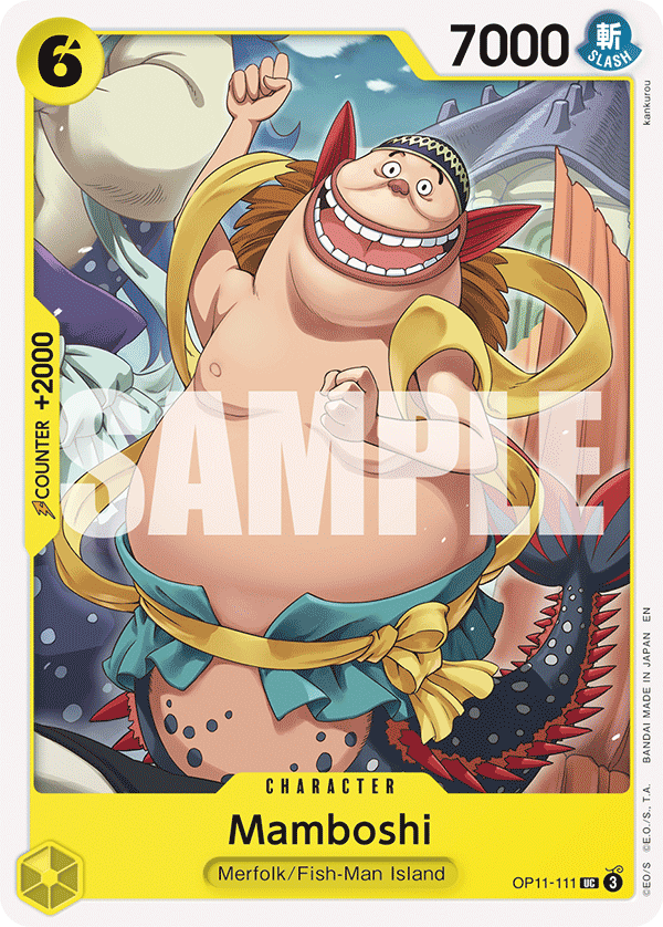 Mamboshi A Fist Of Divine Speed - OP-11 One Piece Card Mamboshi A Fist Of Divine Speed - OP-11 One Piece Card