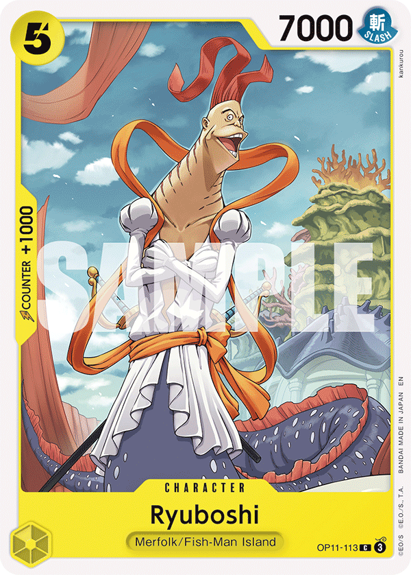 Ryuboshi A Fist Of Divine Speed - OP-11 One Piece Card Ryuboshi A Fist Of Divine Speed - OP-11 One Piece Card