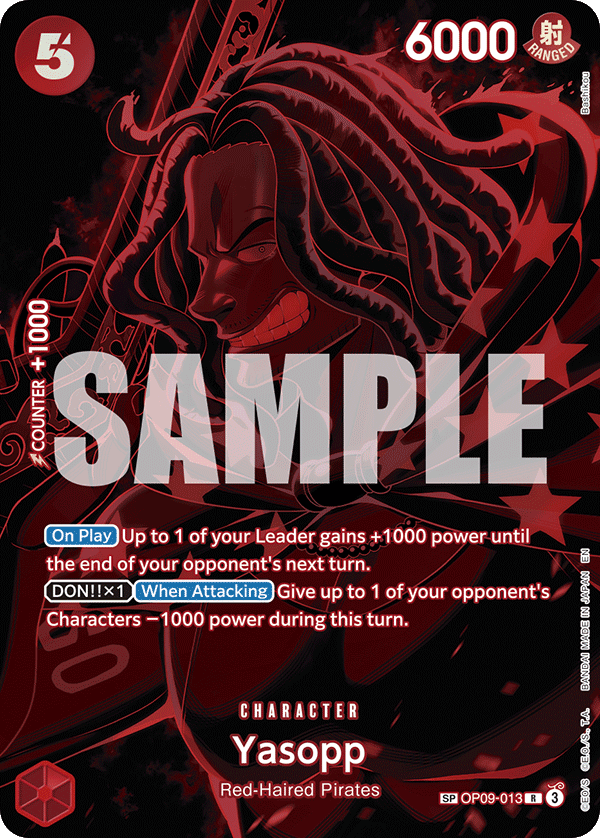 Yasopp Legacy Of The Master - OP-12 One Piece Card Yasopp Legacy Of The Master - OP-12 One Piece Card