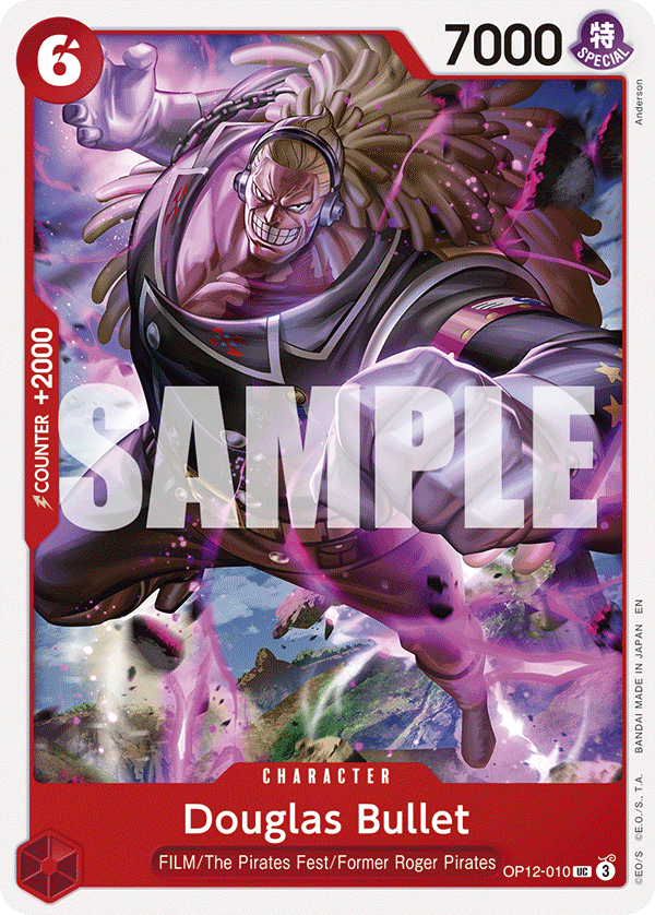 Douglas Bullet Legacy Of The Master - OP-12 One Piece Card Douglas Bullet Legacy Of The Master - OP-12 One Piece Card