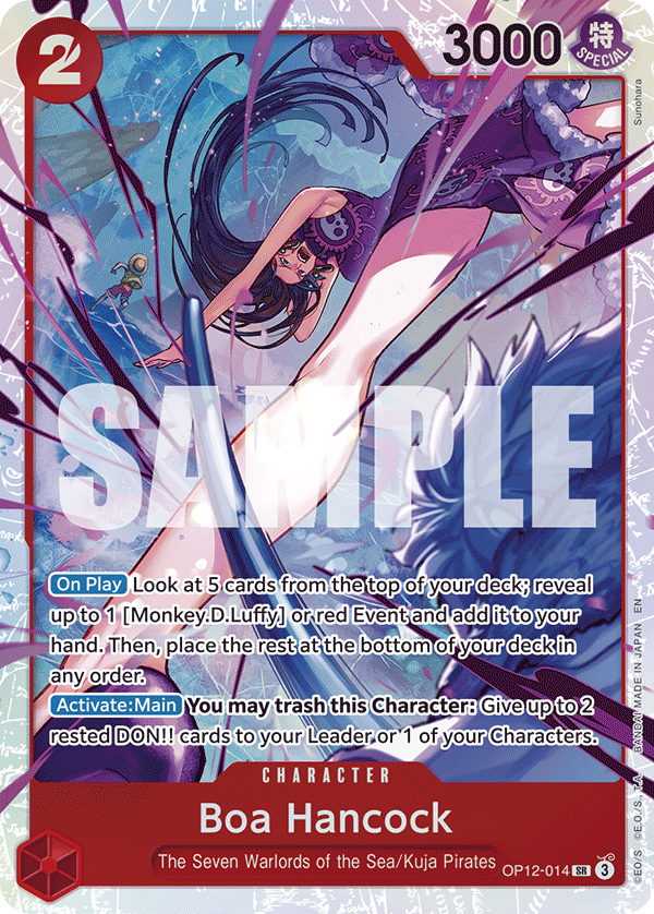 Boa Hancock Legacy Of The Master - OP-12 One Piece Card Boa Hancock Legacy Of The Master - OP-12 One Piece Card