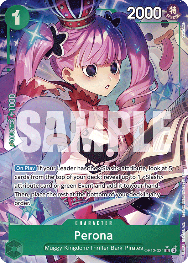 Perona Legacy Of The Master - OP-12 One Piece Card Perona Legacy Of The Master - OP-12 One Piece Card