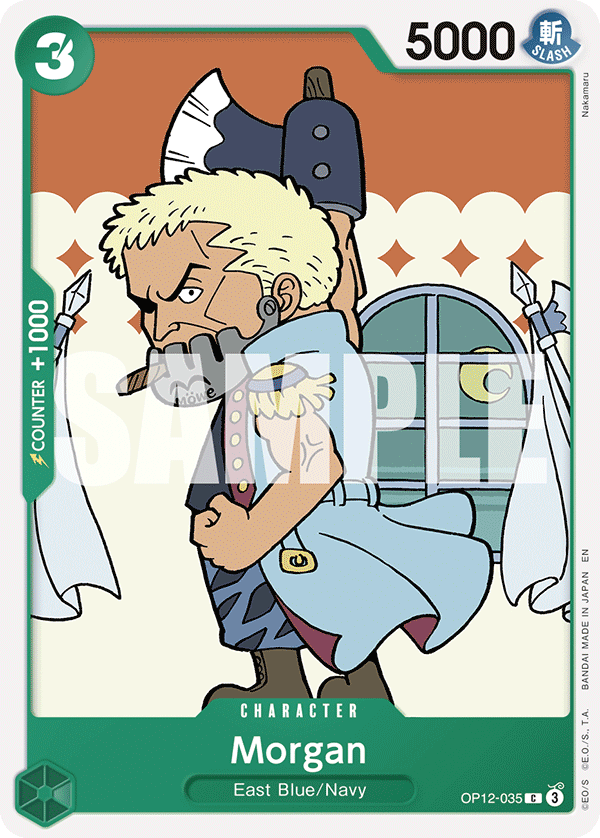 Morgan Legacy Of The Master - OP-12 One Piece Card Morgan Legacy Of The Master - OP-12 One Piece Card