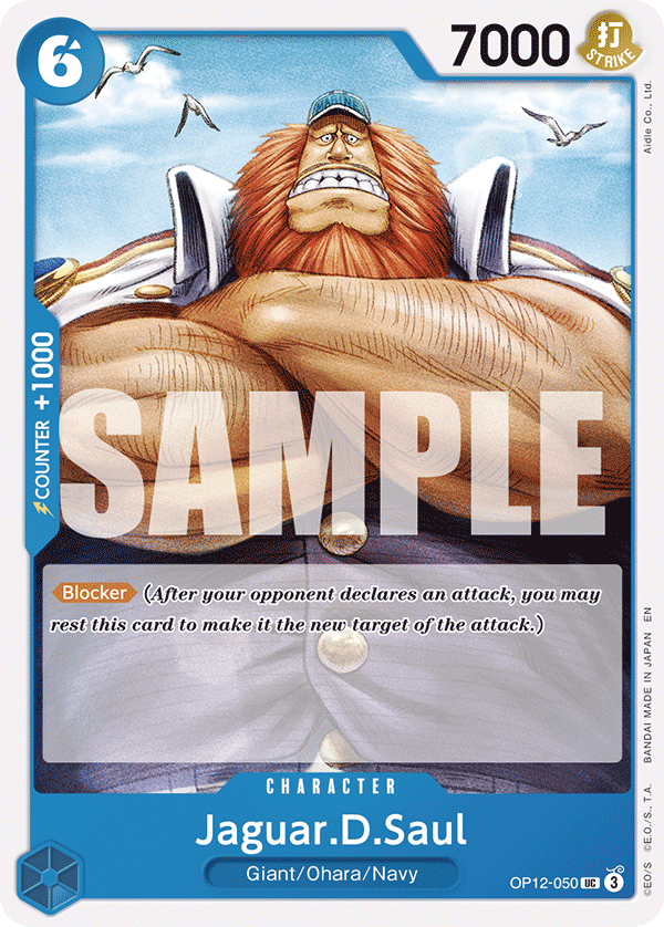 Jaguar.D.Saul Legacy Of The Master - OP-12 One Piece Card Jaguar.D.Saul Legacy Of The Master - OP-12 One Piece Card