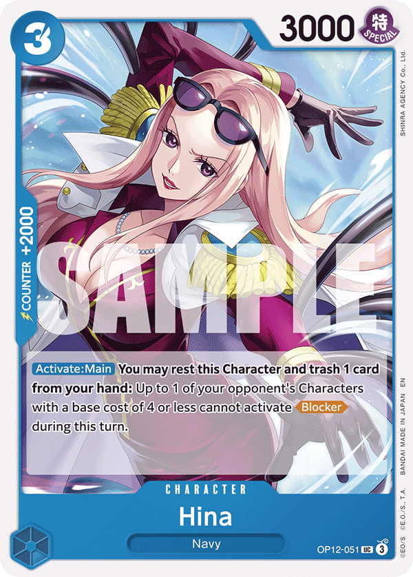 Hina Legacy Of The Master - OP-12 One Piece Card Hina Legacy Of The Master - OP-12 One Piece Card