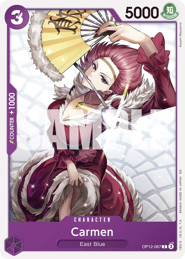 Carmen Legacy Of The Master - OP-12 One Piece Card Carmen Legacy Of The Master - OP-12 One Piece Card