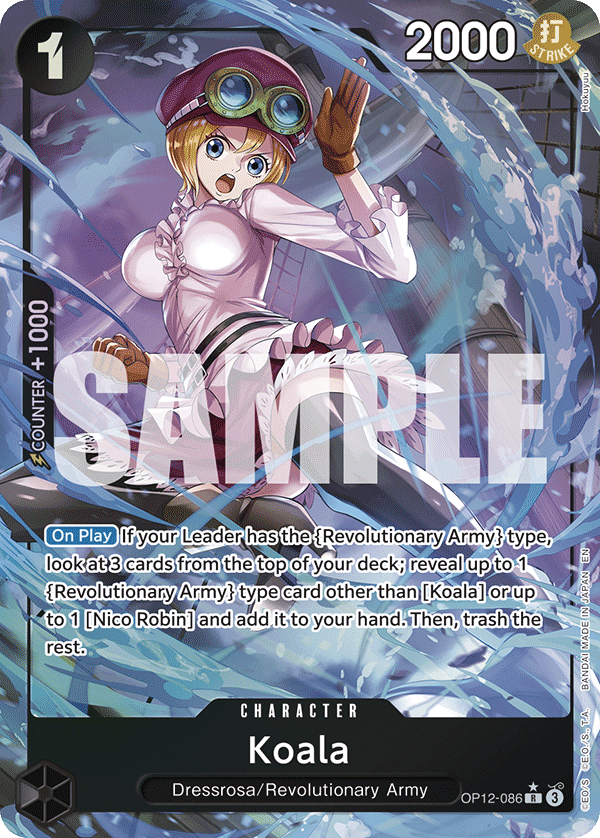 Koala Legacy Of The Master - OP-12 One Piece Card Koala Legacy Of The Master - OP-12 One Piece Card