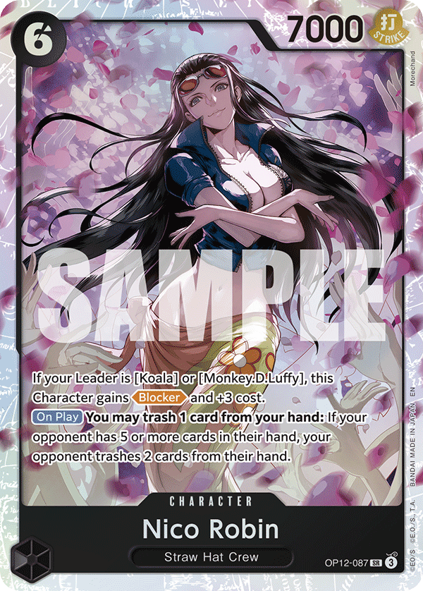 Nico Robin Legacy Of The Master - OP-12 One Piece Card Nico Robin Legacy Of The Master - OP-12 One Piece Card