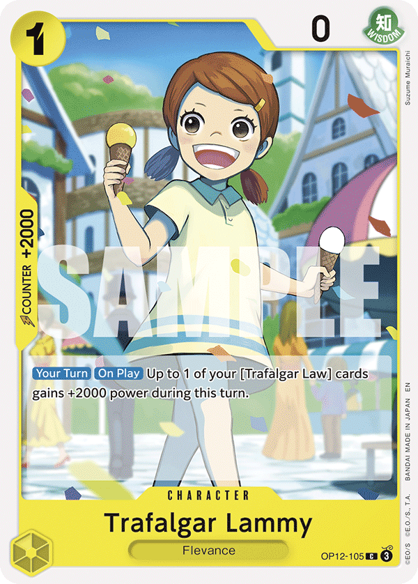 Trafalgar Lammy Legacy Of The Master - OP-12 One Piece Card Trafalgar Lammy Legacy Of The Master - OP-12 One Piece Card
