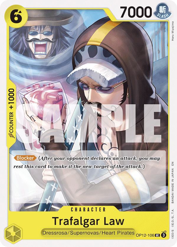 Trafalgar Law Legacy Of The Master - OP-12 One Piece Card Trafalgar Law Legacy Of The Master - OP-12 One Piece Card