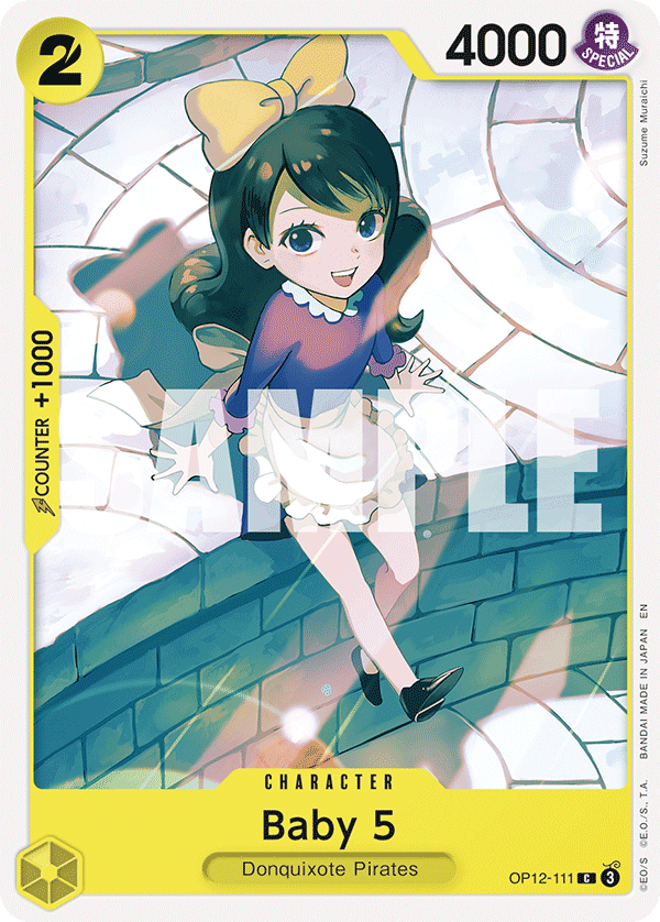 Baby 5 Legacy Of The Master - OP-12 One Piece Card Baby 5 Legacy Of The Master - OP-12 One Piece Card