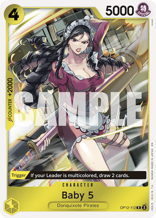 Baby 5 Legacy Of The Master - OP-12 One Piece Card Baby 5 Legacy Of The Master - OP-12 One Piece Card