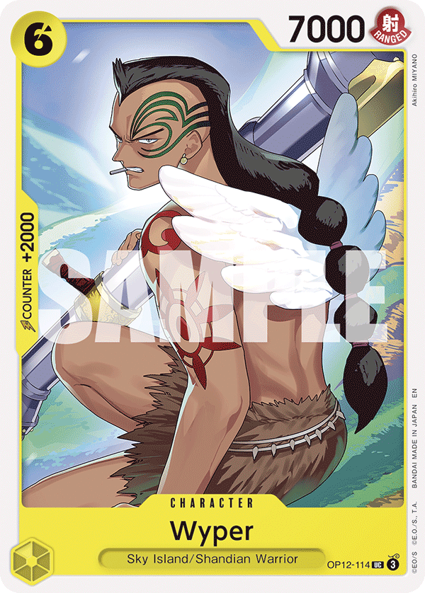 Wyper Legacy Of The Master - OP-12 One Piece Card Wyper Legacy Of The Master - OP-12 One Piece Card