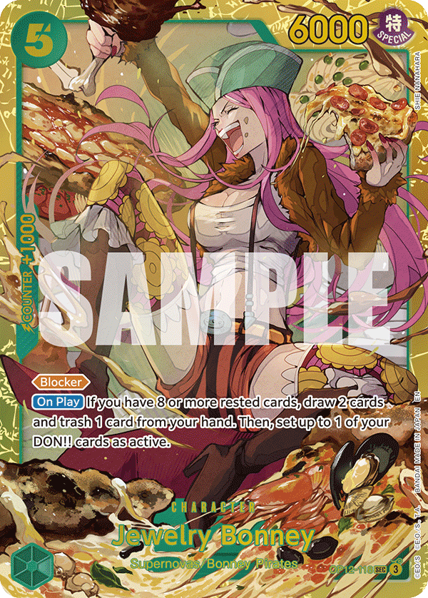 Jewelry Bonney Legacy Of The Master - OP-12 One Piece Card Jewelry Bonney Legacy Of The Master - OP-12 One Piece Card