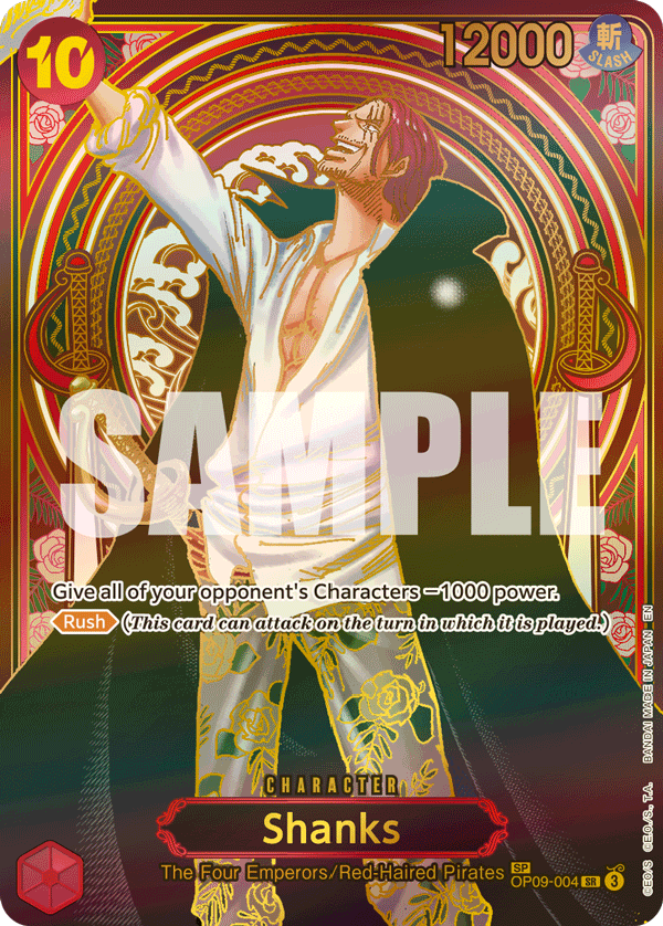 Shanks Carrying On His Will - OP-13 One Piece Card Shanks Carrying On His Will - OP-13 One Piece Card