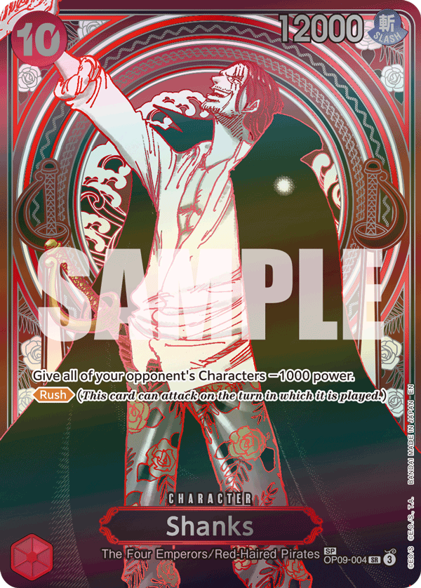 Shanks Carrying On His Will - OP-13 One Piece Card Shanks Carrying On His Will - OP-13 One Piece Card