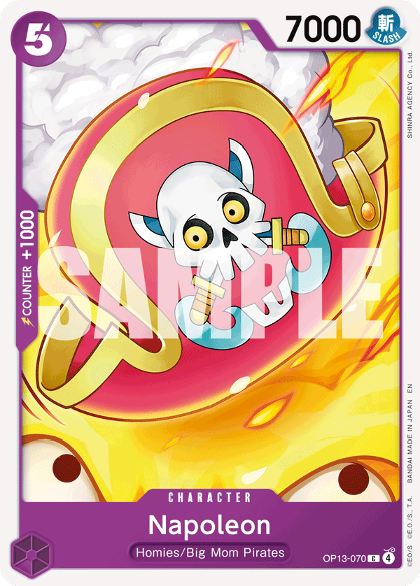 Napoleon Carrying On His Will - OP-13 One Piece Card Napoleon Carrying On His Will - OP-13 One Piece Card