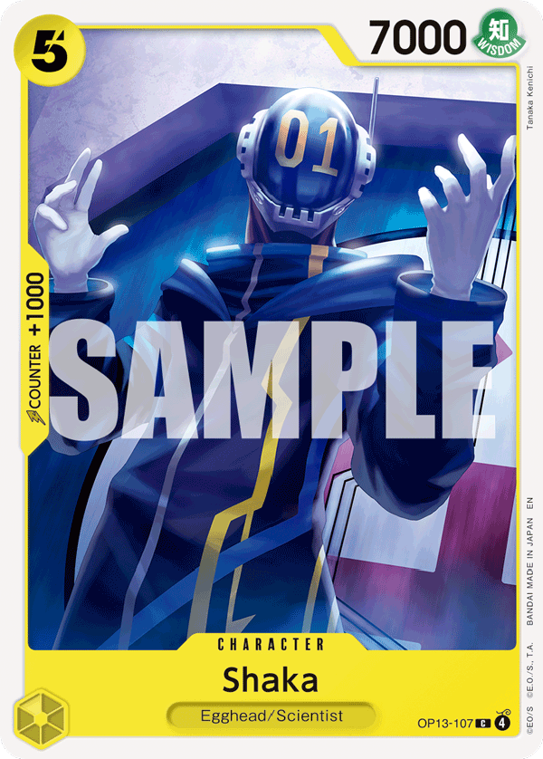 Shaka Carrying On His Will - OP-13 One Piece Card Shaka Carrying On His Will - OP-13 One Piece Card