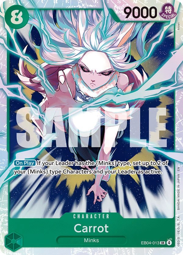 Carrot The Azure Sea's Seven - OP-14 One Piece Card Carrot The Azure Sea's Seven - OP-14 One Piece Card