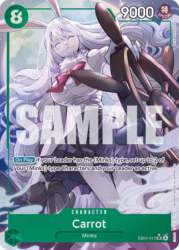 Carrot The Azure Sea's Seven - OP-14 One Piece Card Carrot The Azure Sea's Seven - OP-14 One Piece Card
