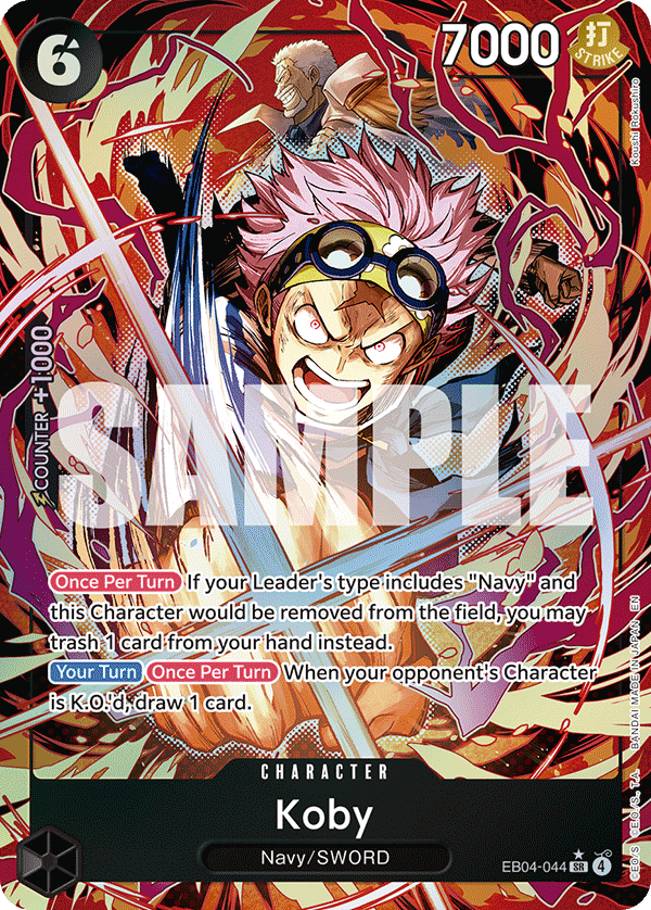 Koby Adventure On Kami's Island - OP-15 One Piece Card Koby Adventure On Kami's Island - OP-15 One Piece Card