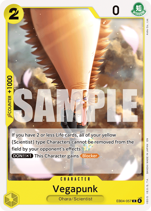 Vegapunk Adventure On Kami's Island - OP-15 One Piece Card Vegapunk Adventure On Kami's Island - OP-15 One Piece Card