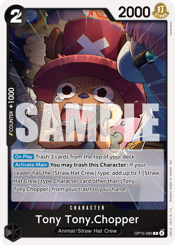 Tony Tony.Chopper Adventure On Kami's Island - OP-15 One Piece Card Tony Tony.Chopper Adventure On Kami's Island - OP-15 One Piece Card
