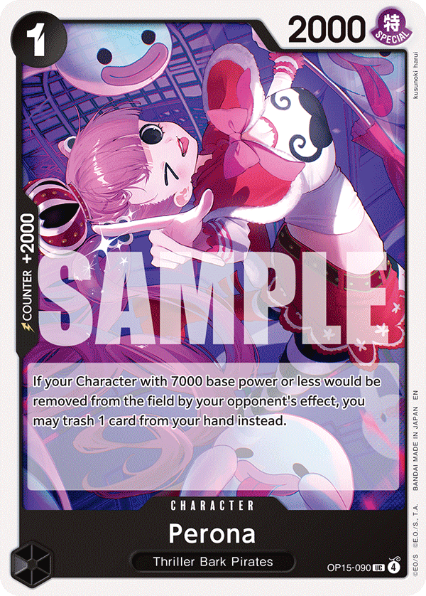 Perona Adventure On Kami's Island - OP-15 One Piece Card Perona Adventure On Kami's Island - OP-15 One Piece Card