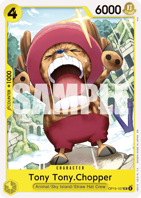 Tony Tony.Chopper Adventure On Kami's Island - OP-15 One Piece Card Tony Tony.Chopper Adventure On Kami's Island - OP-15 One Piece Card