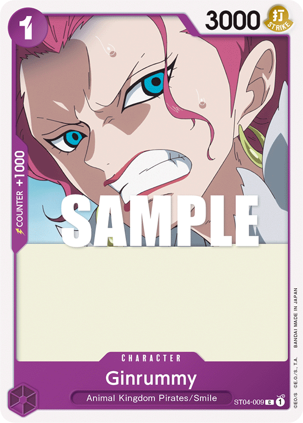 Ginrummy Animal Kingdom Pirates Starter Deck - ST-04 One Piece Card Ginrummy Animal Kingdom Pirates Starter Deck - ST-04 One Piece Card