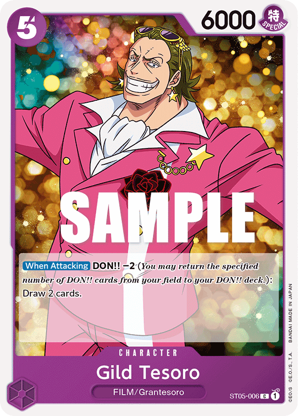 Gild Tesoro One Piece Film Edition Starter Deck - ST-05 One Piece Card Gild Tesoro One Piece Film Edition Starter Deck - ST-05 One Piece Card