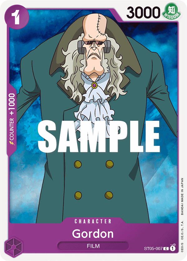Gordon One Piece Film Edition Starter Deck - ST-05 One Piece Card Gordon One Piece Film Edition Starter Deck - ST-05 One Piece Card
