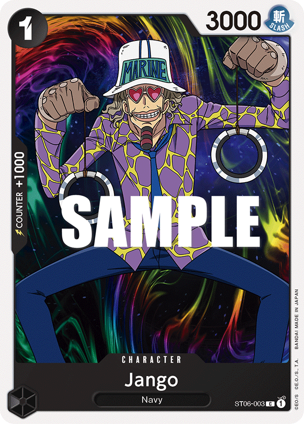 Jango Absolute Justice Starter Deck - ST-06 One Piece Card Jango Absolute Justice Starter Deck - ST-06 One Piece Card