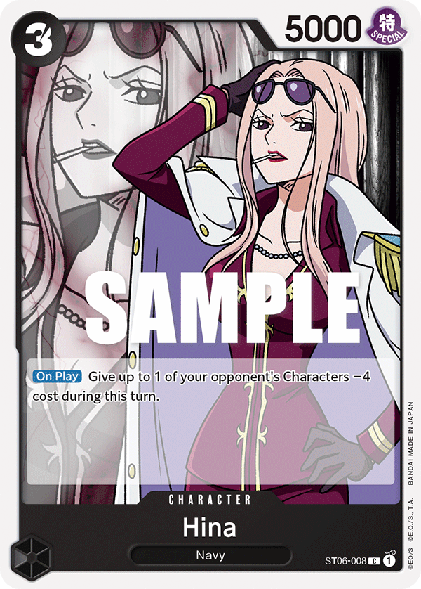 Hina Absolute Justice Starter Deck - ST-06 One Piece Card Hina Absolute Justice Starter Deck - ST-06 One Piece Card