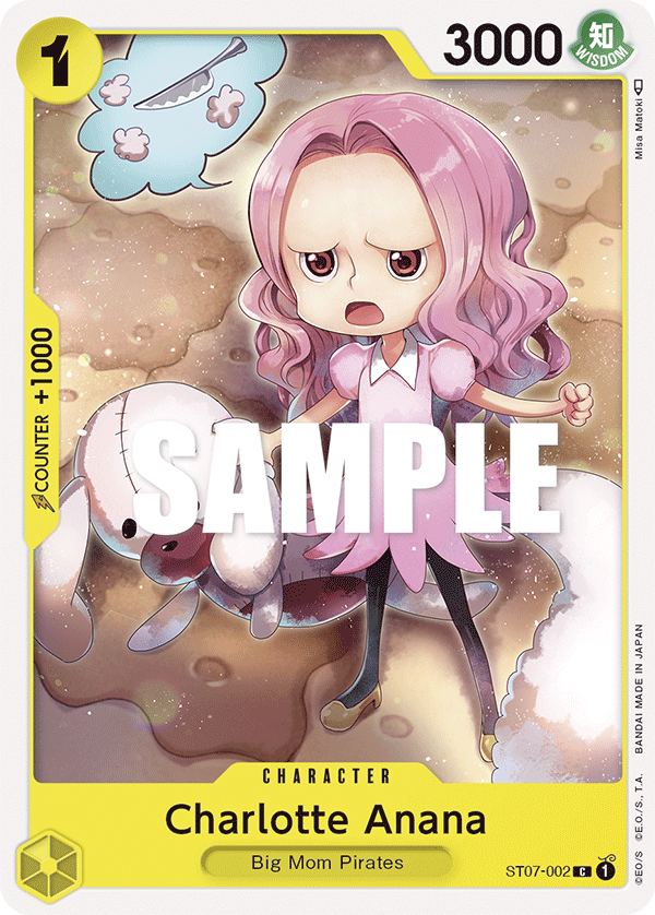 Charlotte Anana Big Mom Pirates Starter Deck - ST-07 One Piece Card Charlotte Anana Big Mom Pirates Starter Deck - ST-07 One Piece Card