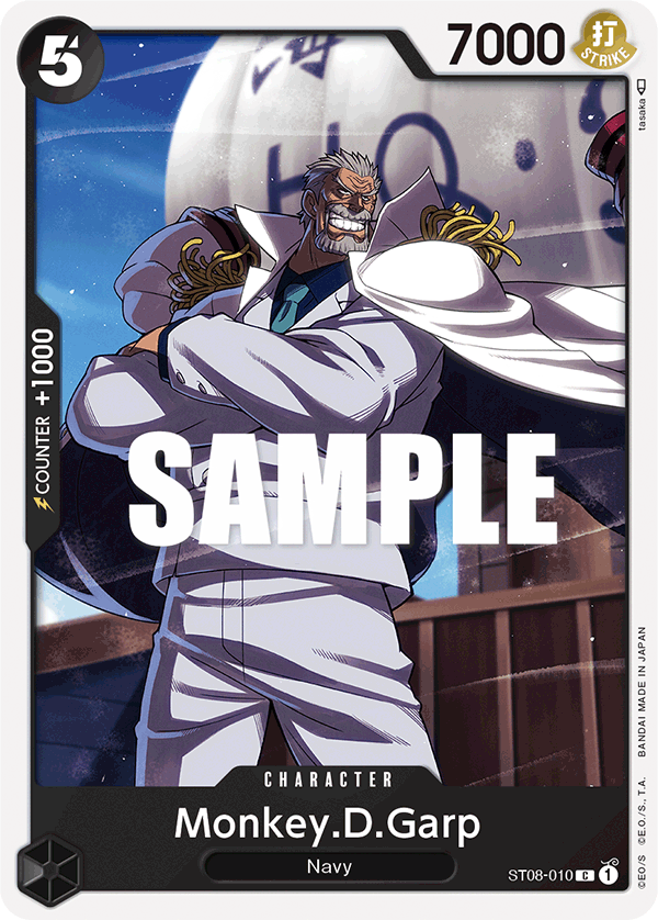 Monkey.D.Garp Monkey D.Luffy Starter Deck - ST-08 One Piece Card Monkey.D.Garp Monkey D.Luffy Starter Deck - ST-08 One Piece Card