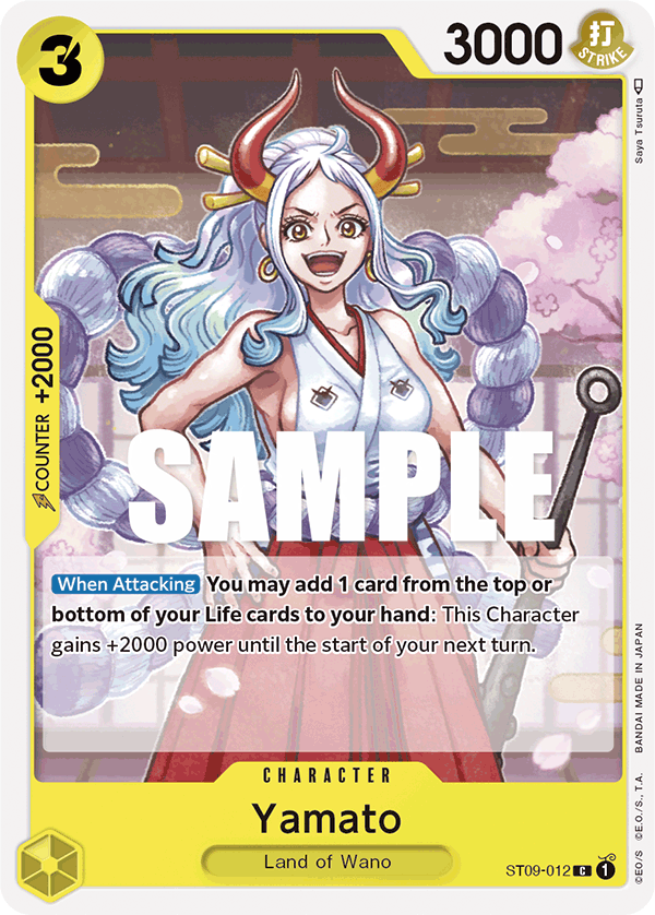 Yamato Yamato Starter Deck - ST-09 One Piece Card Yamato Yamato Starter Deck - ST-09 One Piece Card