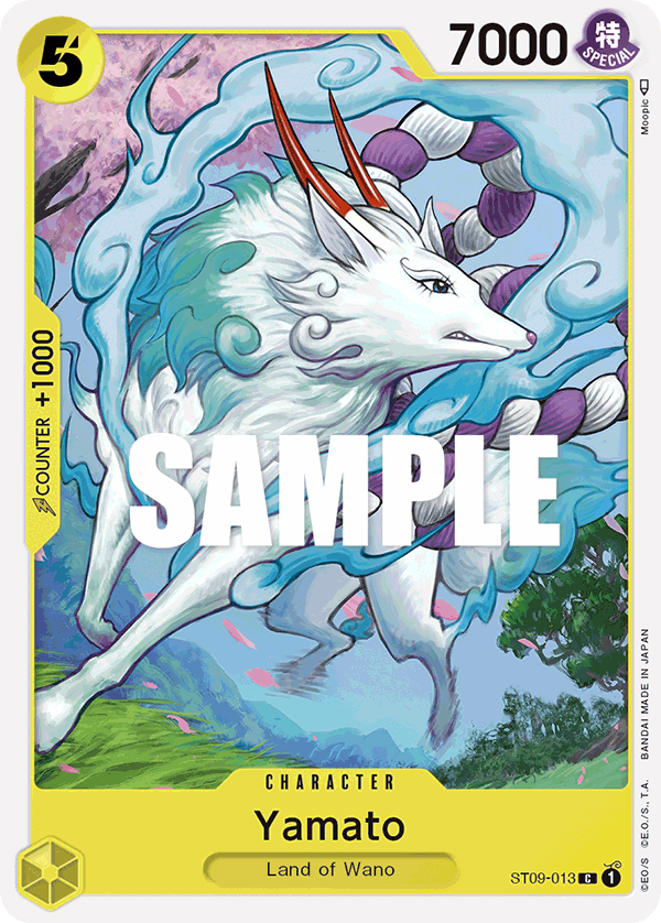 Yamato Yamato Starter Deck - ST-09 One Piece Card Yamato Yamato Starter Deck - ST-09 One Piece Card