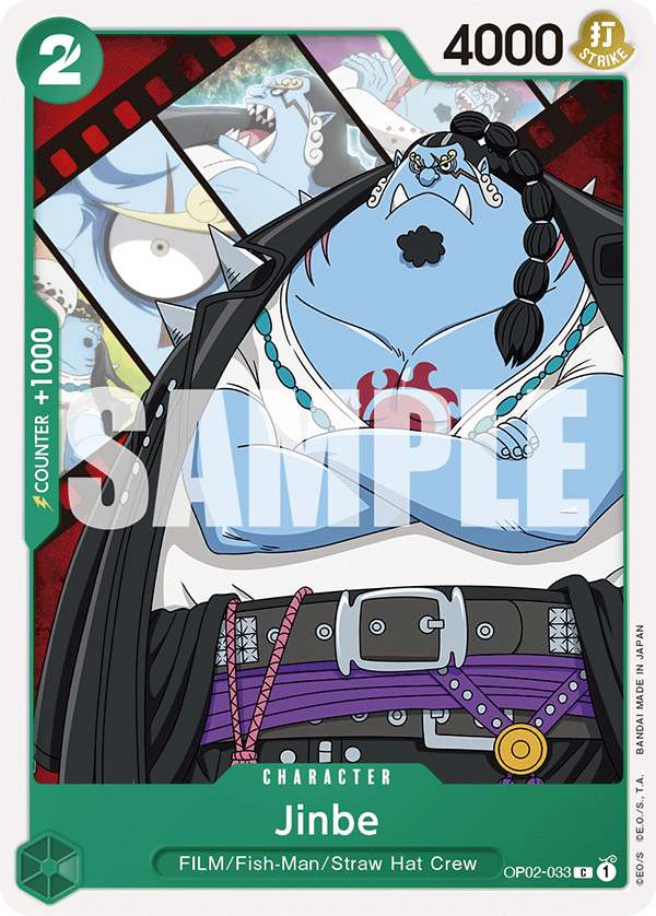 Jinbe Uta Starter Deck - ST-11 One Piece Card Jinbe Uta Starter Deck - ST-11 One Piece Card